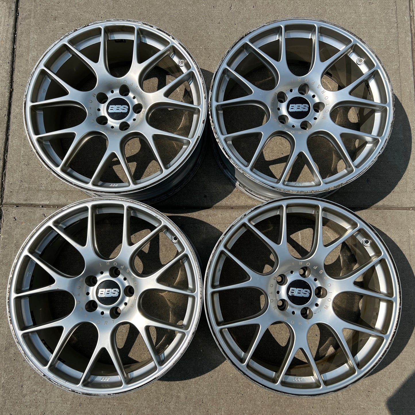 20” BBS CH-R CH100 forged wheels