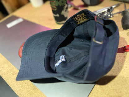 "FISA" Royal on Navy Yupoong 6245CM Dad hat