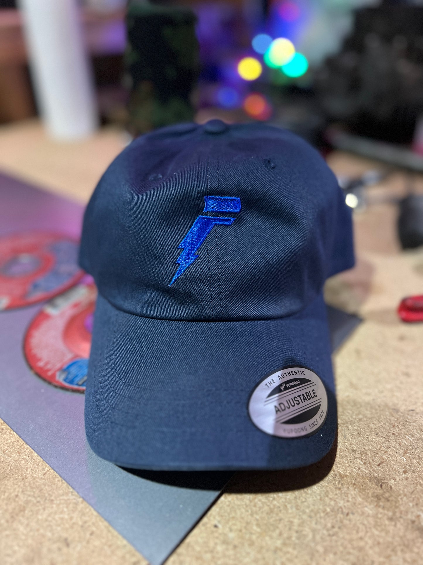 "FISA" Royal on Navy Yupoong 6245CM Dad hat