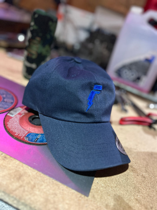 "FISA" Royal on Navy Yupoong 6245CM Dad hat