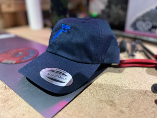 "FISA" Royal on Navy Yupoong 6245CM Dad hat