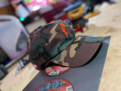 "LOW-FIZZ" Camo Yupoong 6245CM Dad hat