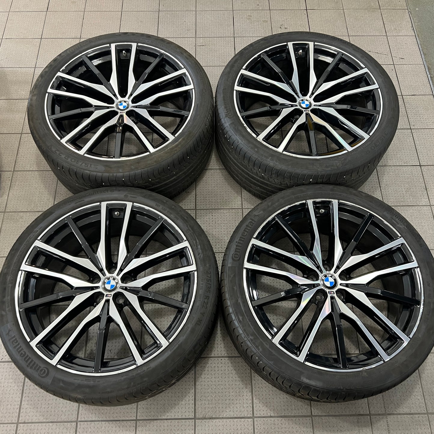 22” BMW Style 742M wheels and Continental summer tires