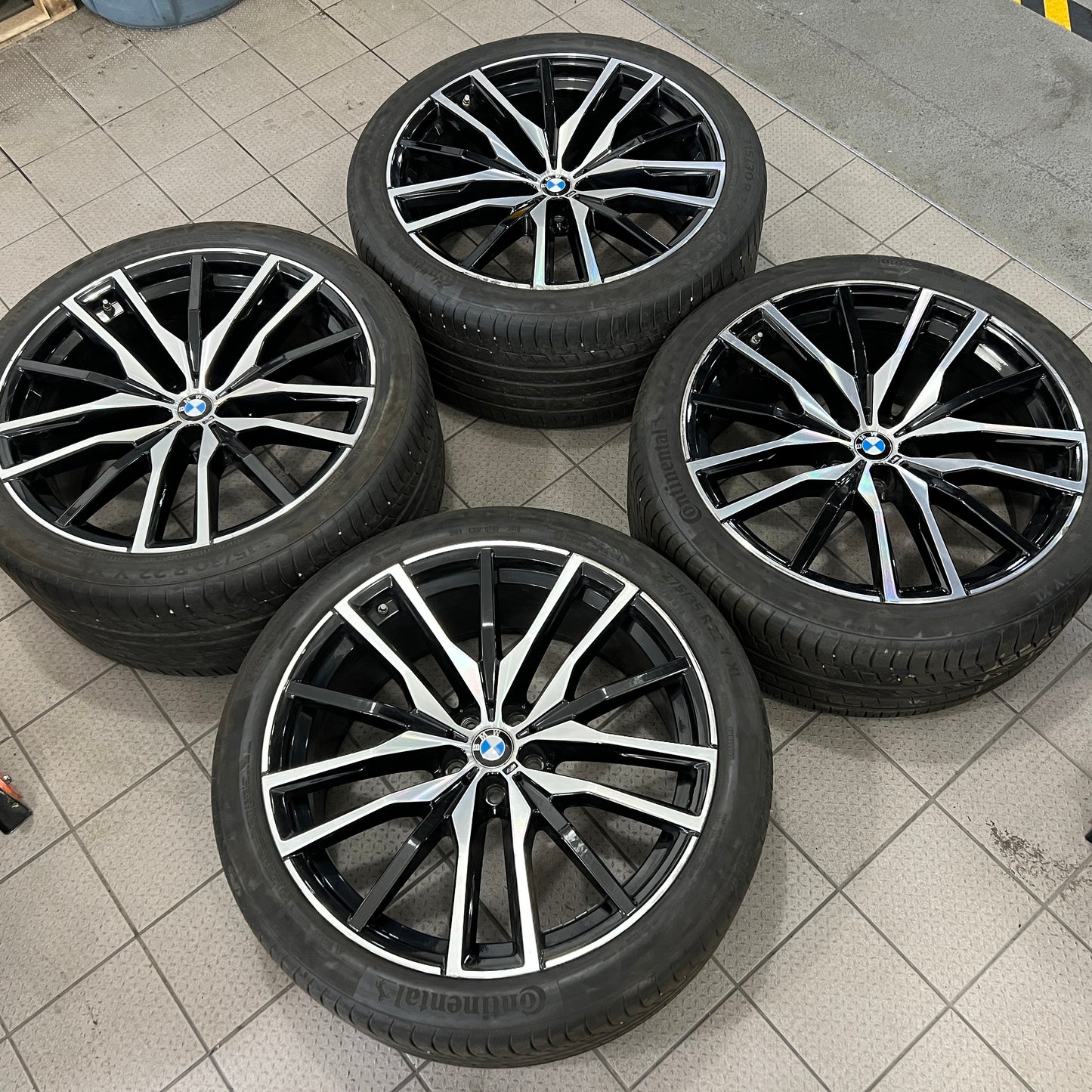 22” BMW Style 742M wheels and Continental summer tires