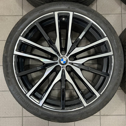 22” BMW Style 742M wheels and Continental summer tires