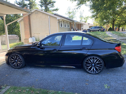 20” BMW Style 404 staggered wheels and Pirelli P Zero tires