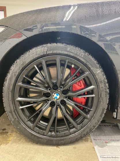 18” BMW Style 796M wheels and 225/45R18 Pirelli winter tires for 3/4-series