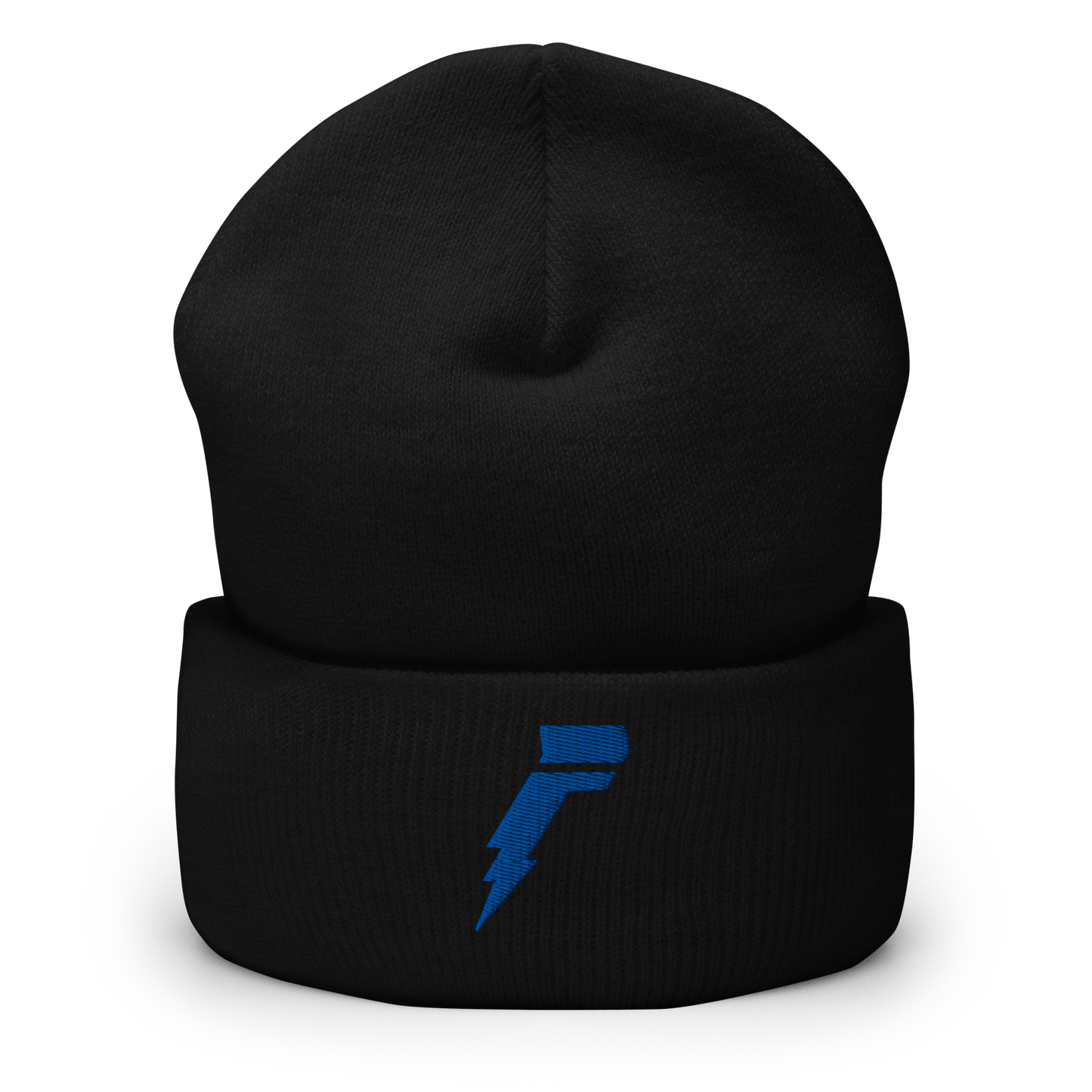 Fizzo Black/Blue Cuffed Beanie