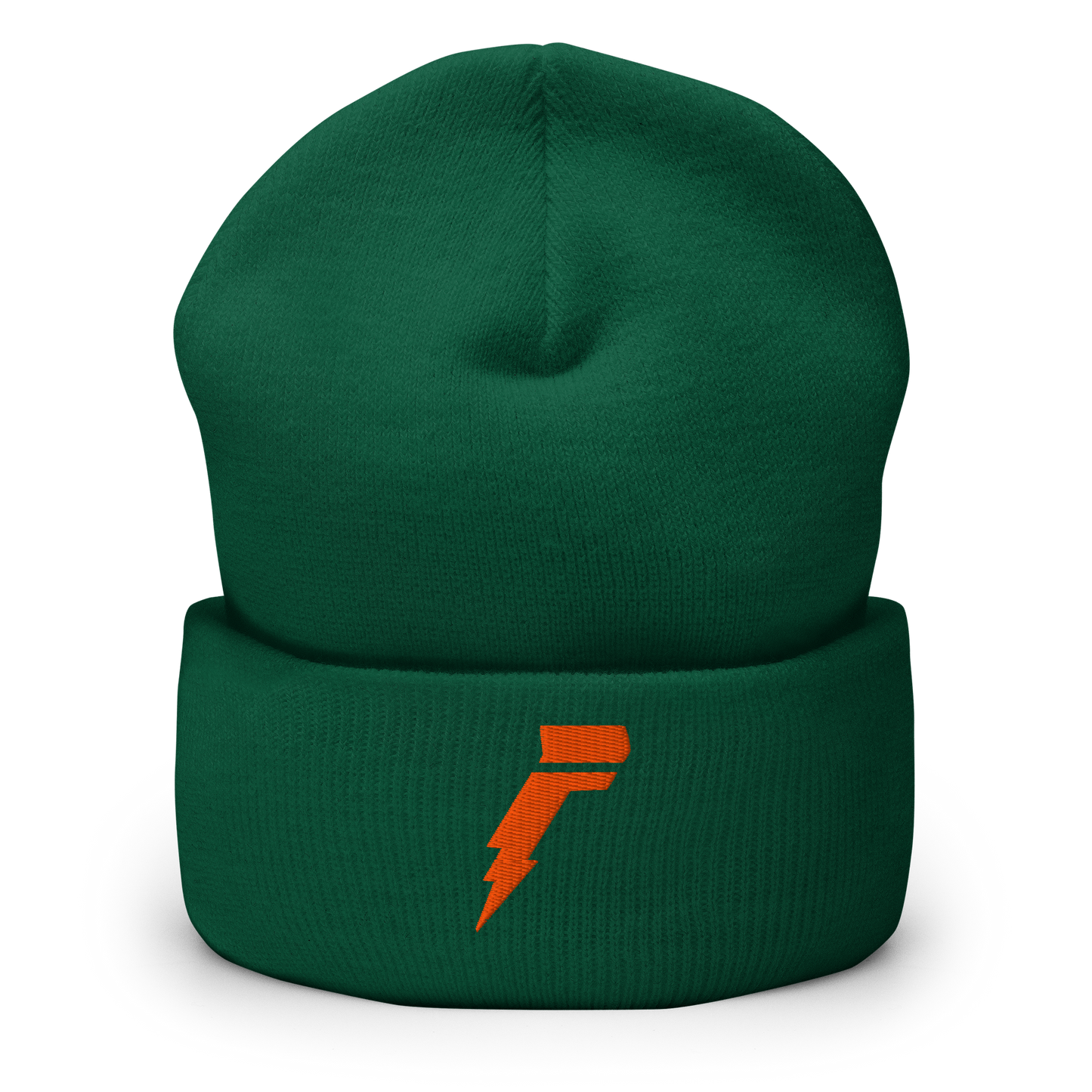 Fizzo Green/Orange Cuffed Beanie